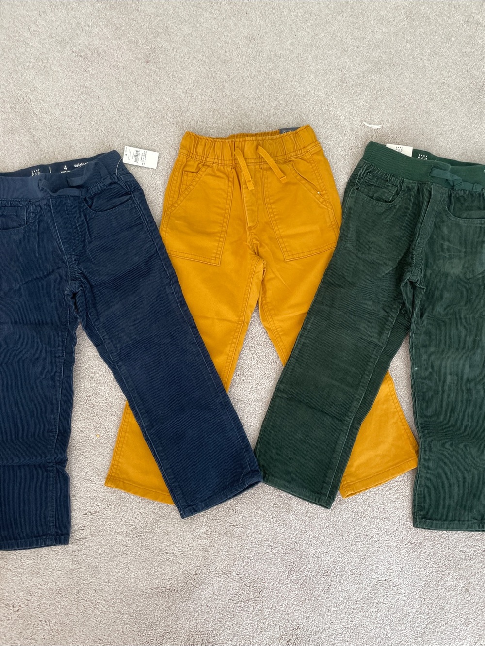 GAP Kids Fall Pant Bundle- NWT- Size 4